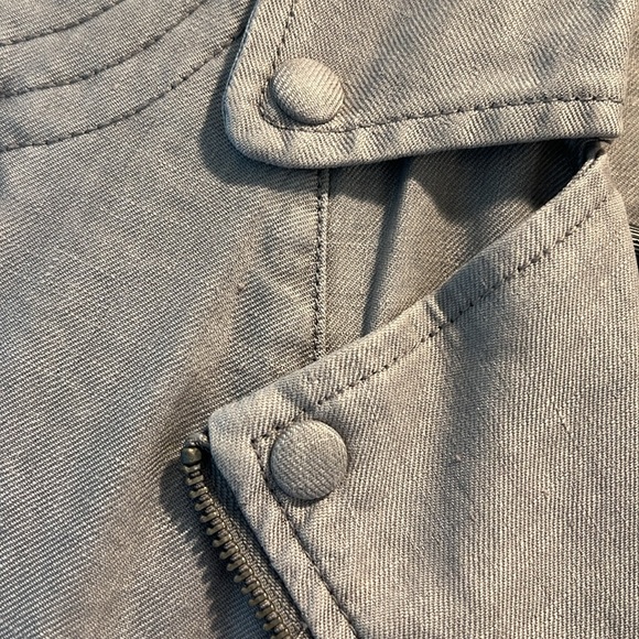 Evereve LEVEL 99 Brooklyn washable Moto Jacket Small - Picture 4 of 8